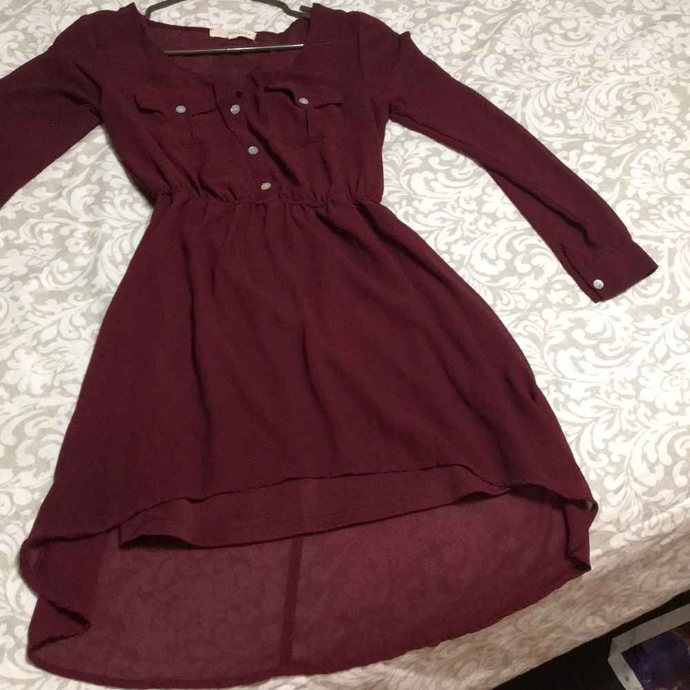 Layered Silk Dress